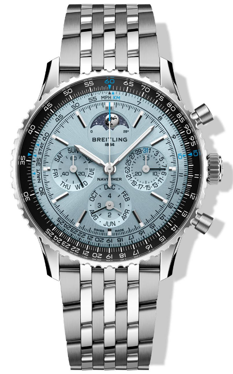 Review Breitling NAVITIMER B19 CHRONOGRAPH 43 PERPETUAL CALENDAR Replica Watch PB1920251C1A1